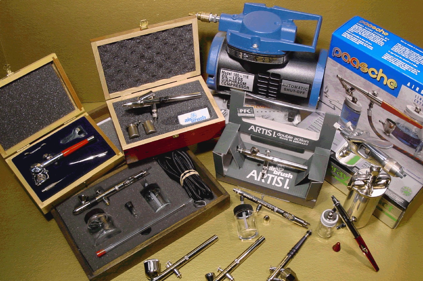 Paasche Airbrush - High quality affordable airbrushes made in USA